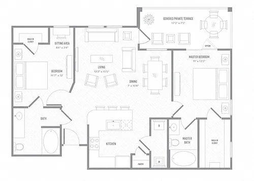 Floor plan B1