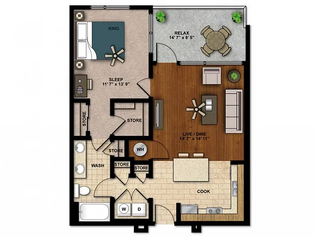 Floor plan Aero
