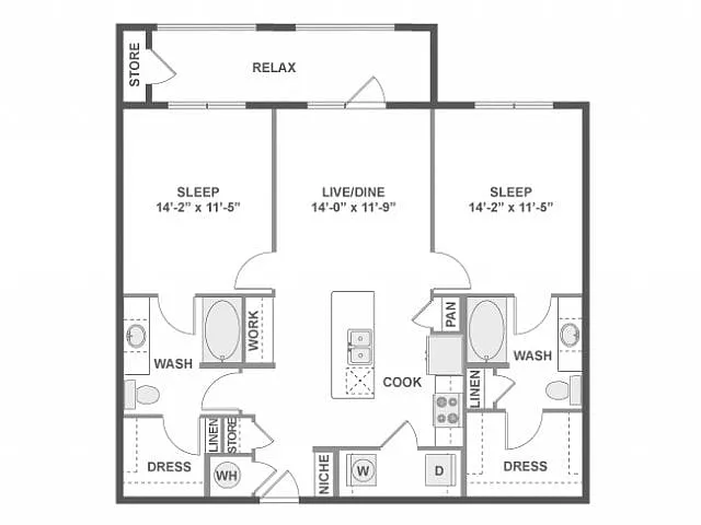 Floor plan C4