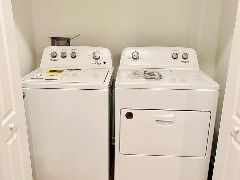 Brand new washer and dryer