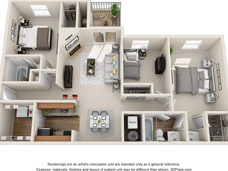 Triple Crown - 3 Bed 2 Bath