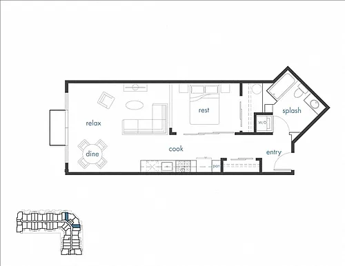 Floor plan Track