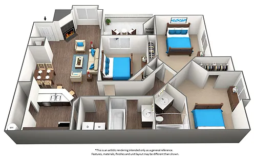 Floor plan Flora