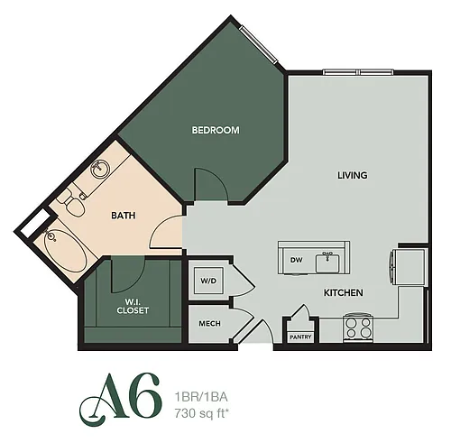 Floor plan A6