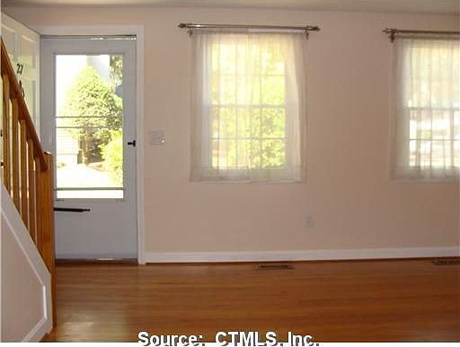 Living Room with hardwood floors