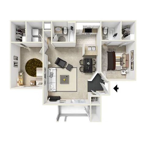Floor plan The Juniper Renovated