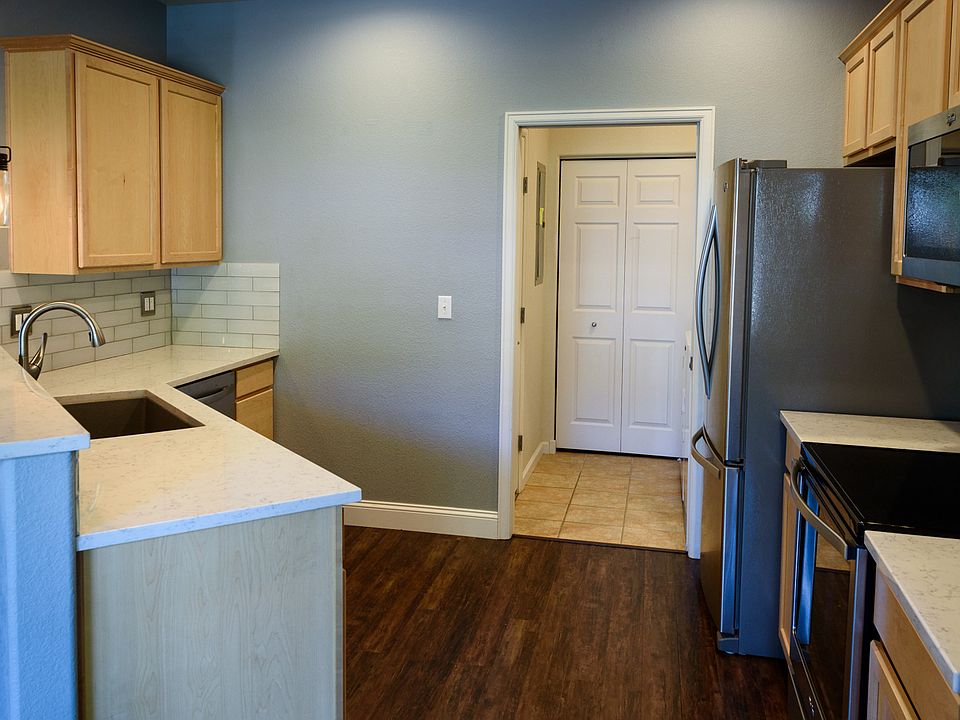 Kitchen area looking from dining area