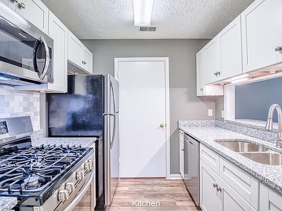 Newly renovated galley kitchen