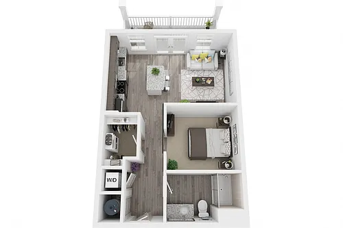 Floor plan SA Studio