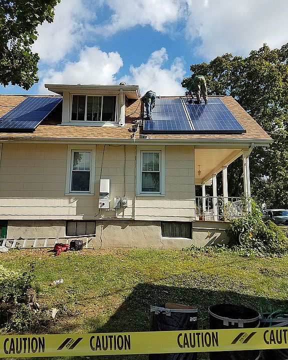 Solar panels added 2016