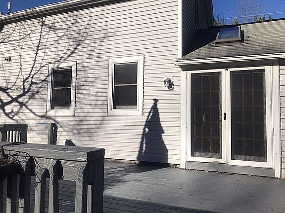 Back of home - large deck