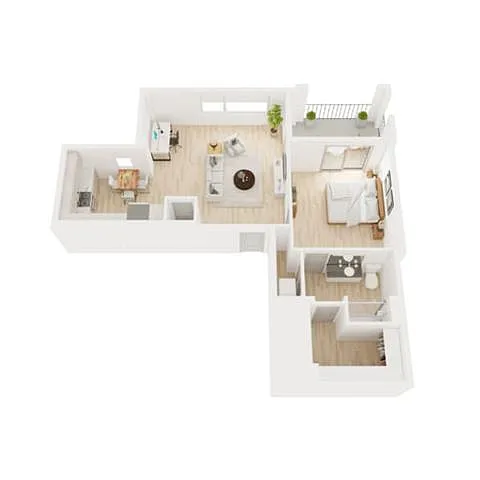 Floor plan Silver-Steel Lofts