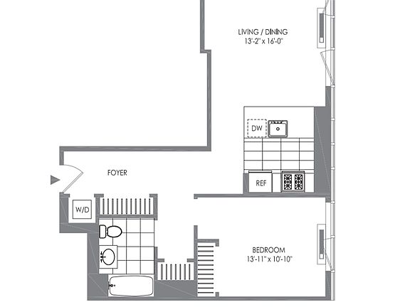2nd image of 43-25 Hunter St #1419W