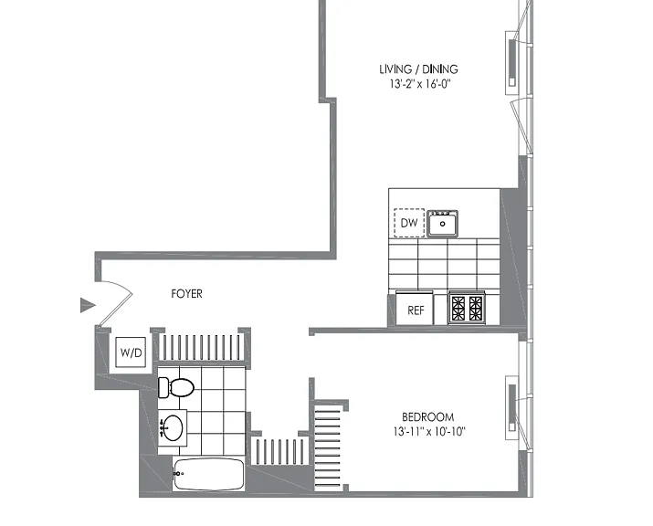 43-25 Hunter St #1419W — Photo 2