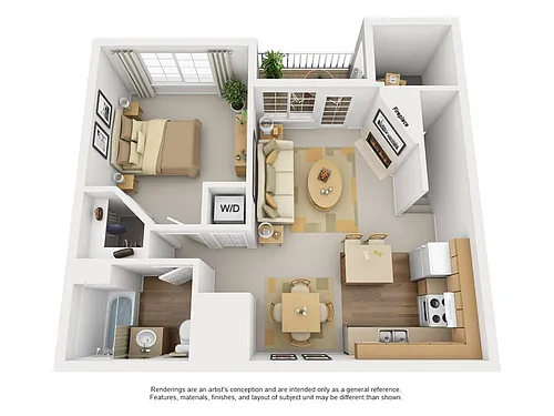 Floor plan Sopris 1