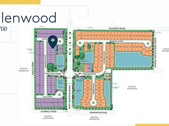 Location of this home within Legacy Groves