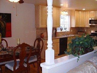 Living to Dining to Kitchen View