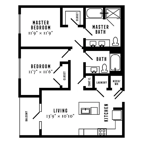 Floor plan B4