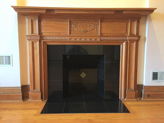 Beautiful fireplace