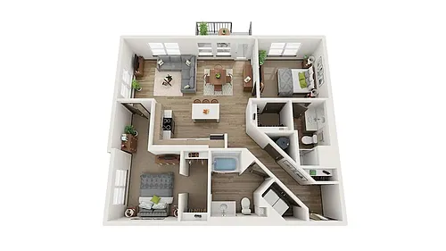 Floor plan B3
