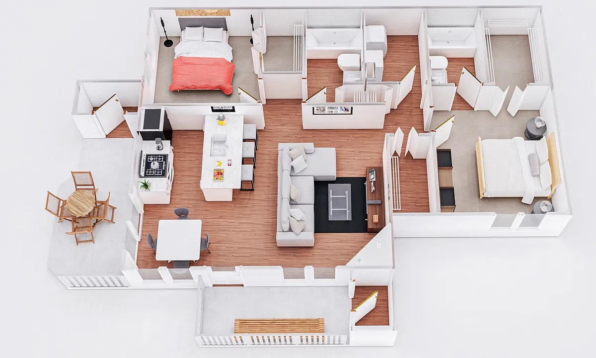 Floor plan Sunrise 1