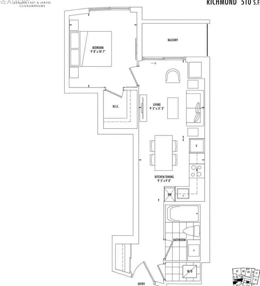 1 bed, $2,080 — Photo 2