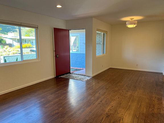 Entry and dining area.