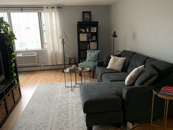 Living room, dining room off to the left.