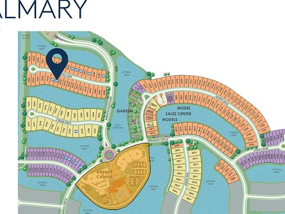 Location of this Palmary home within TerraWalk