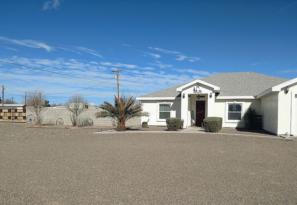 Front view of the home