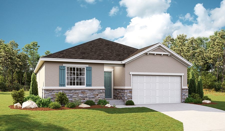 The Ponderosa - Elevation F