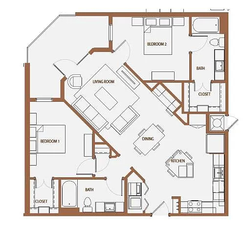 Floor plan B2