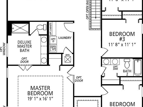 Elevation A - 2nd Floor
