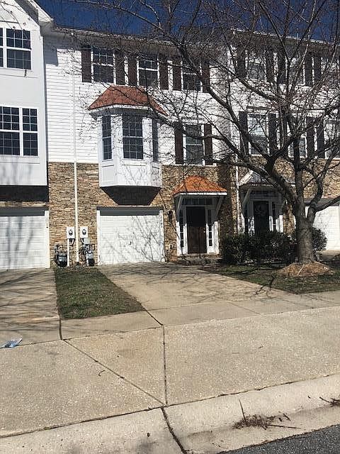 Front exterior of townhouse