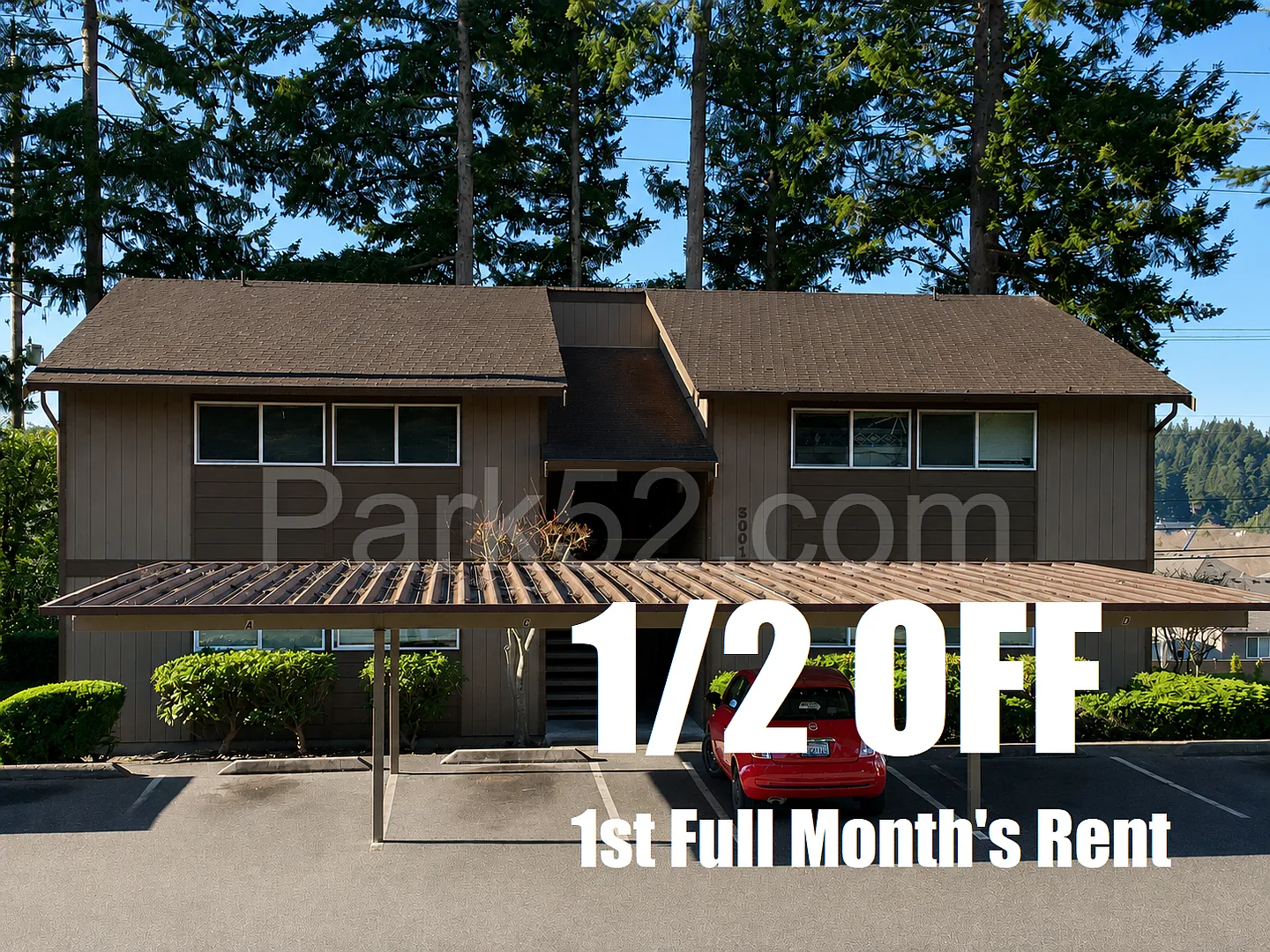 1/2 Off First Full Month! 2nd Floor 2-Bedroom Tacoma Apartment with New Carpet — Photo 2