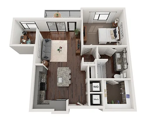 Floor plan A15