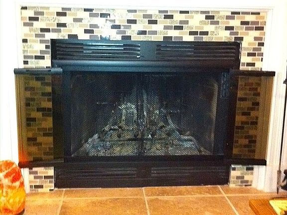 renovated fireplace