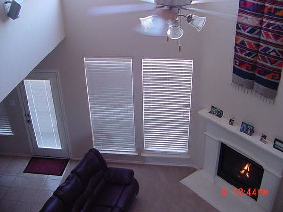 View  of Living Room from up stairs