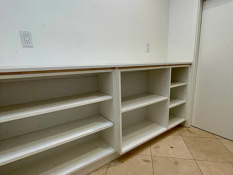 Laundry room folding area.