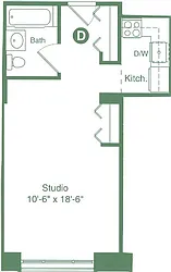 Rented by Hakimian Management