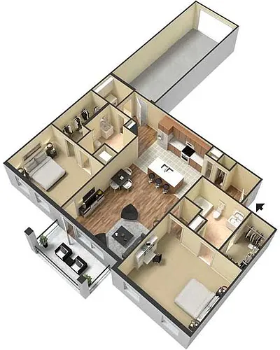 Floor plan Ruby