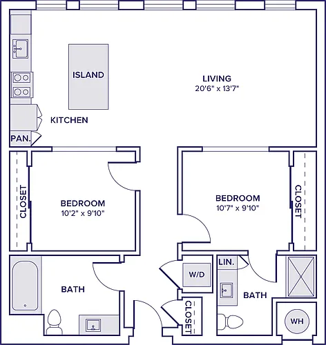 Floor plan B01