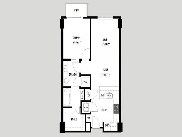 Floor plan The Waterloo