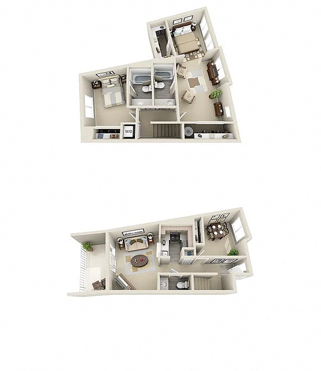 Floor plan Residence 15 Upgraded