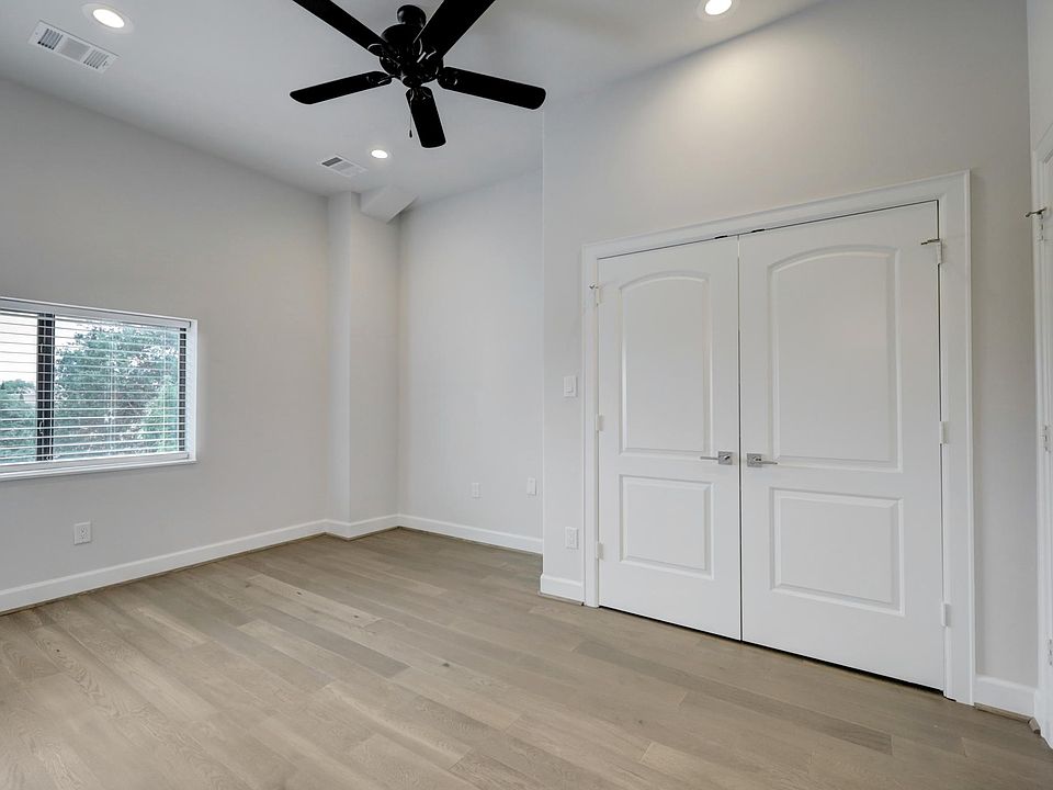 Bedroom 1 connects to your modern Hollywood-style bath.