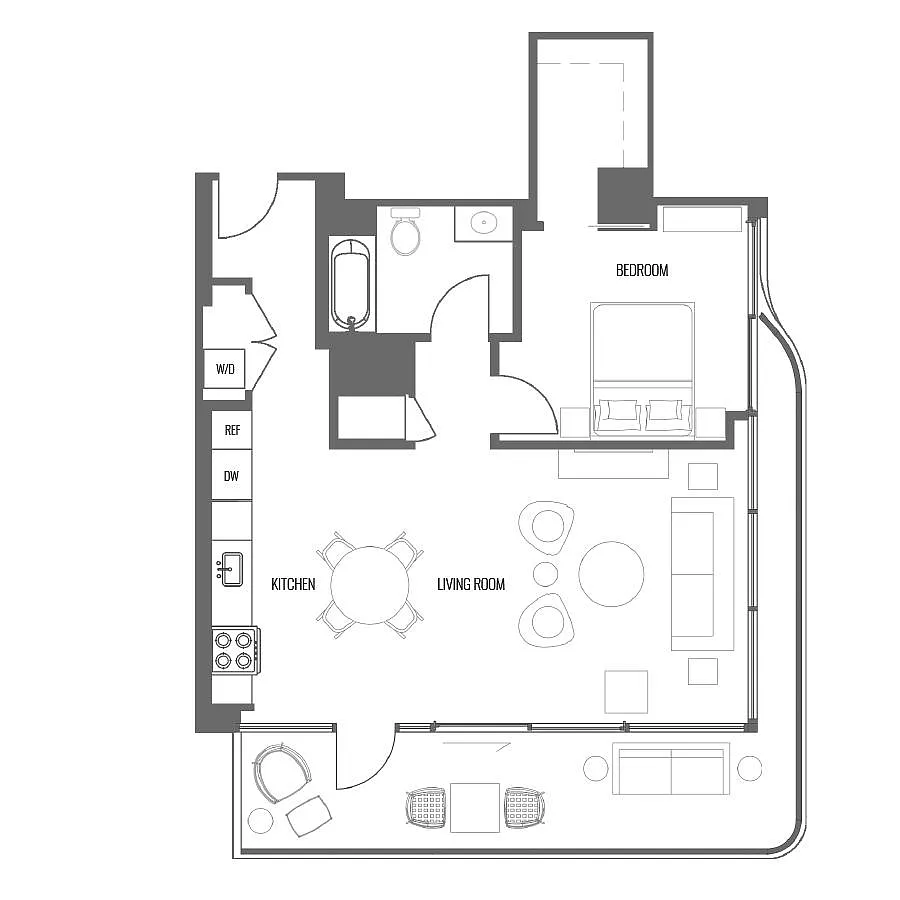 Floor plan Model A7