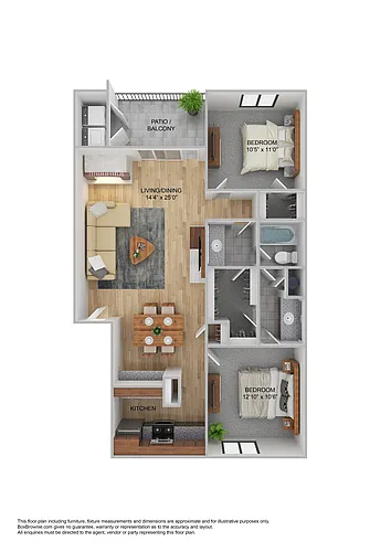 Floor plan B1