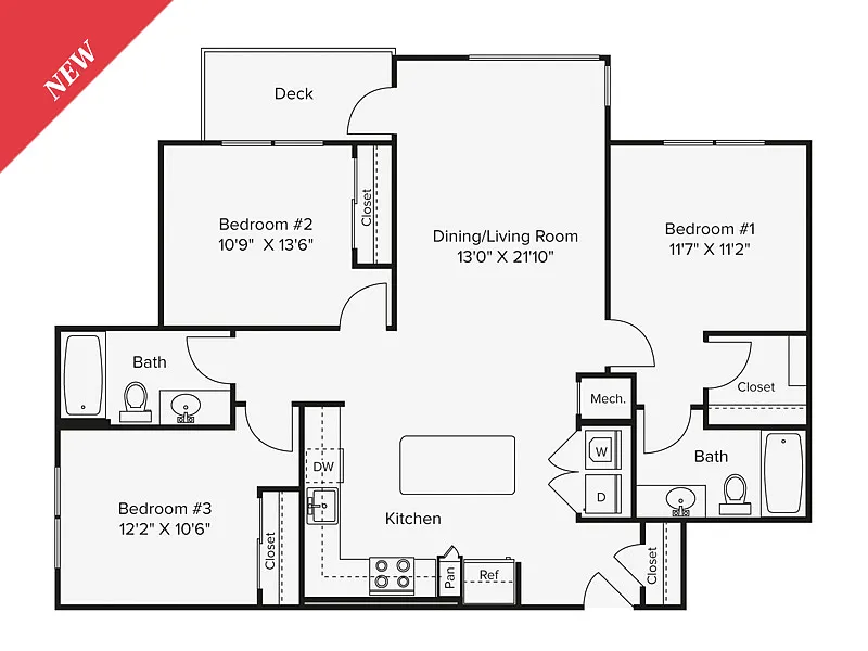 Floor plan C1-II