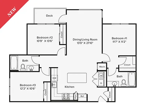 Floor plan C1-II