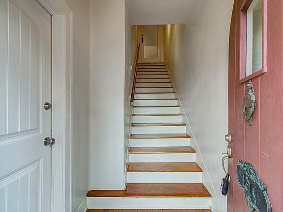 front entry - The home is the entire 2nd floor